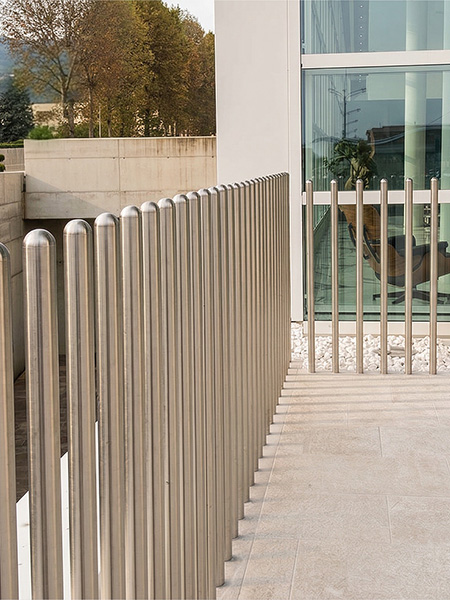 Applicazioni architettoniche in acciaio inox