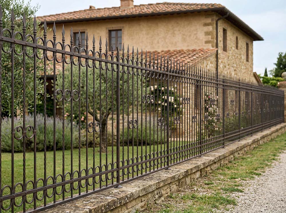 Recinzione moderna ferro