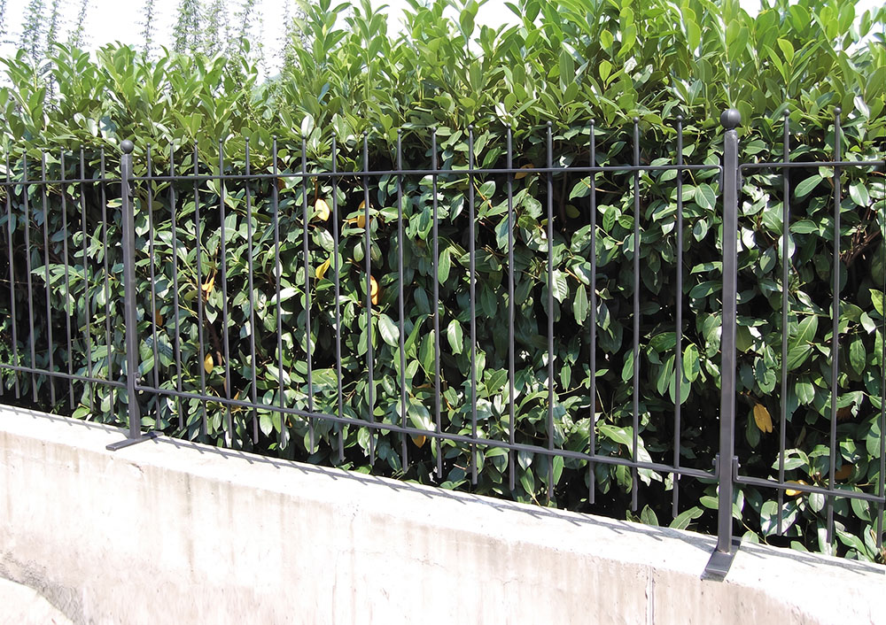 Recinzione lineare installazione