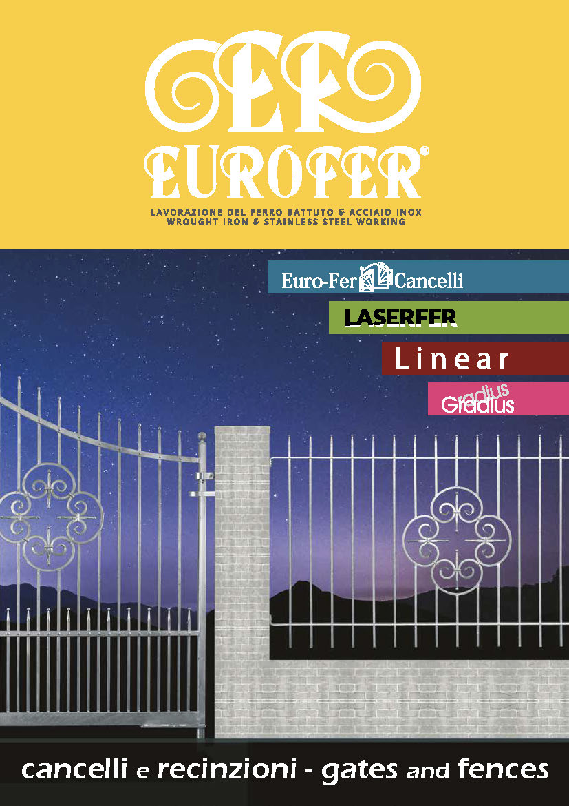 copertina catalogo recinzioni e cancelli