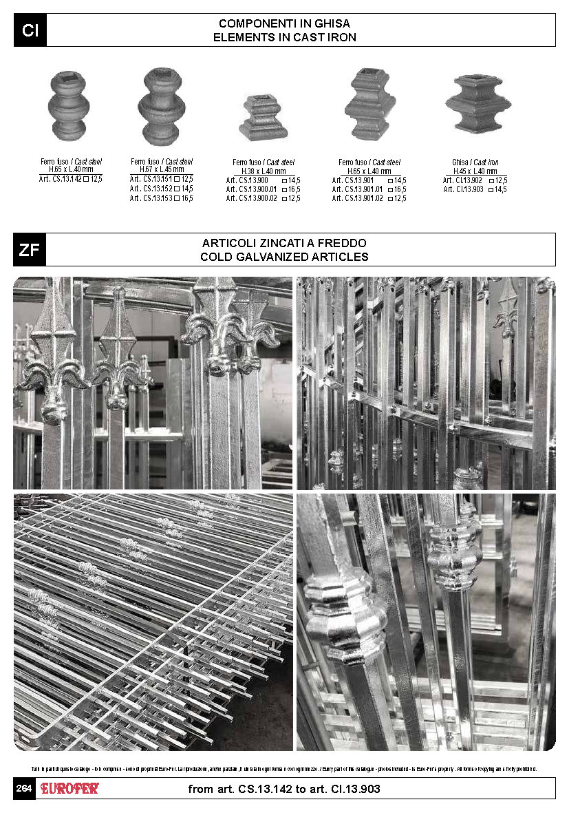 copertina catalogo recinzioni e cancelli
